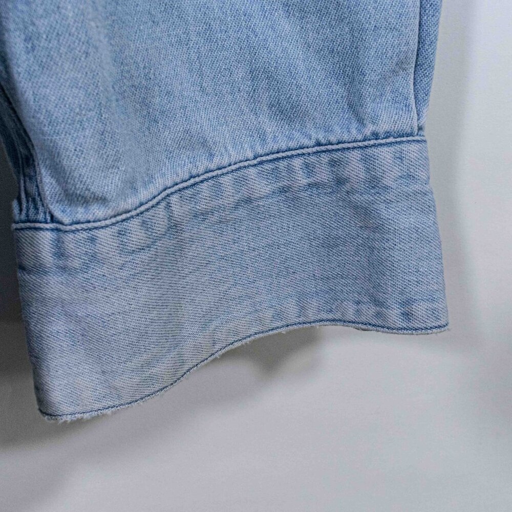 Vtg 90s Java Software Sun Microsystems Denim Shir… - image 6